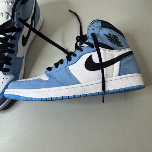 Air Jordan 1 Retro High OG “University Blue” – Size 10, Worn Once - Picture 8 of 17